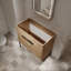 Base de meuble-lavabo avec tablette réglable, autoportante ou murale-126265582