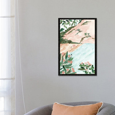 Moroccan Beach by Sabina Fenn - Floater Frame Gallery-Wrapped Canvas Giclée on Canvas