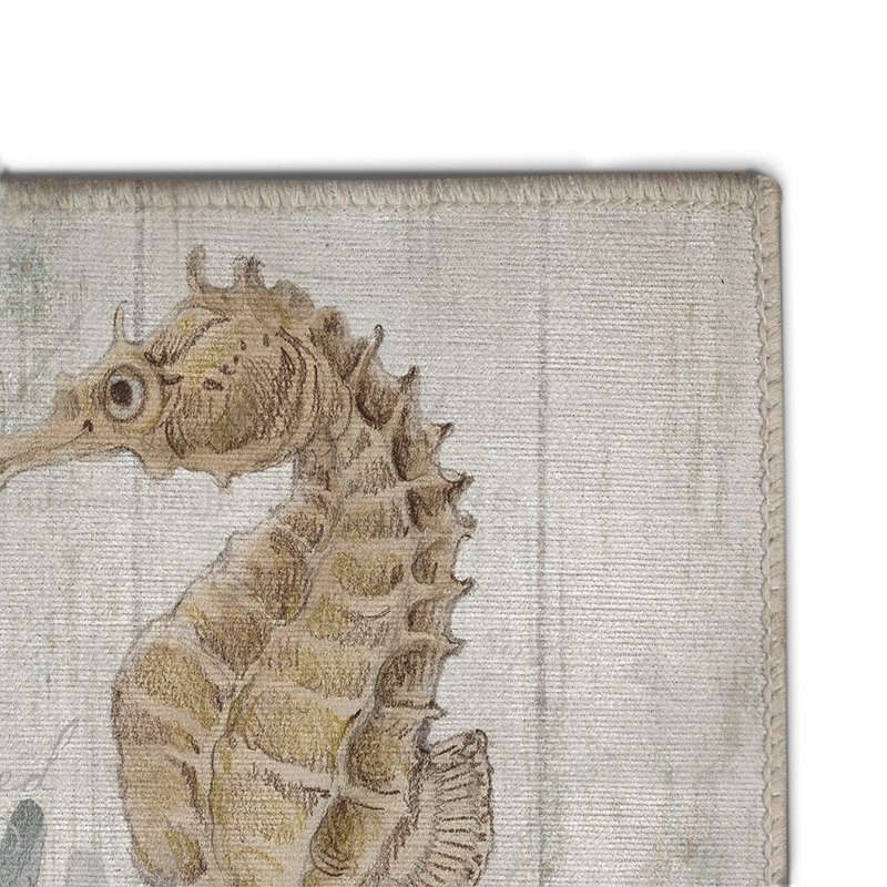 Tapis en chenille Seahorse, Rectangle 3 pi x 5 pi