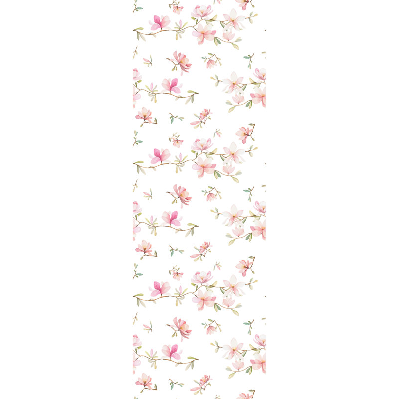 Malden Removable Soft Flowers 6.25' L x 25" W Peel and Stick Wallpaper Roll