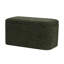 Repose-pieds rectangulaire en velours avec repose-pieds-1662701803