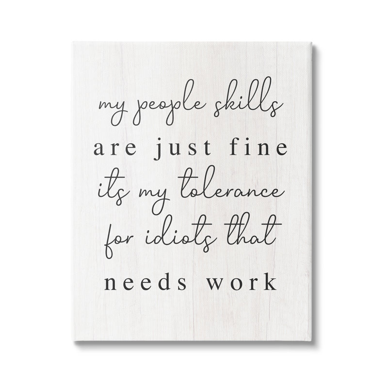 «Sassy People Talents» par Lil 'Rue, H 48 po x l 36 po x P 1,5 po