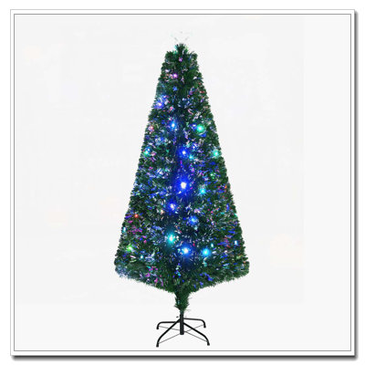 Sapin de Noël artificiel haute 6 pi avec lumières Douglas