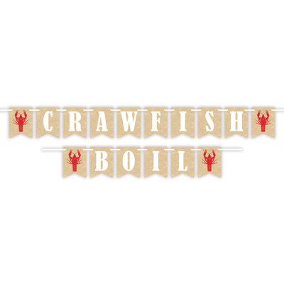 Ensemble de 12 banderoles Crawfish Boil