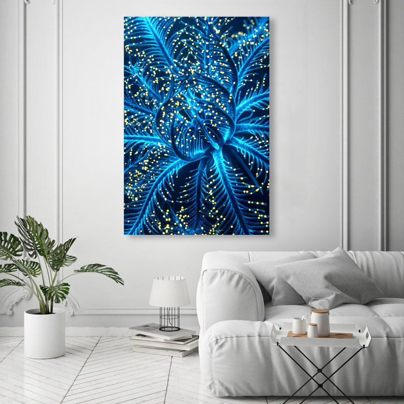 Neon Bloom Print by Oliver Gal, 30"H x 20"W, Gallery Wrapped