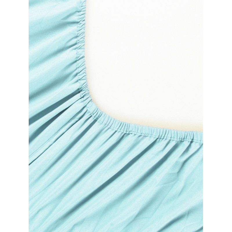 Drap-housse, Turquoise, Très grand californien