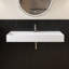 Lavabo de salle de bain mural 39 "avec trou pour robinet