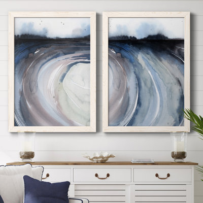 Toile encadrée de qualité supérieure Geode Valley I - prête à être accrochée