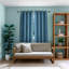 Linen Blend Blackout Curtain Panel Pair-1767356430-1767356425