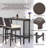 Outdoor Bar Set For Patio 3Pcs Bar Table And Wicker Chairs Set For Outside Balcony