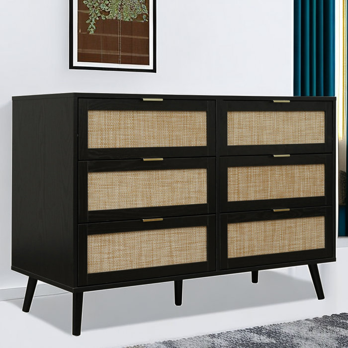 Bay Isle Home Sunol 6 - Drawer Dresser & Reviews 