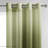 2 Panels Ombre Sheer Curtains - Faux Linen Gradient Semi Voile Grommet Top Drapes for Bedroom and Living Room Decor-968417351-968417354