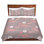 Ensemble de housse de couette pour lit très grand DiaNoche en microfibre par Yasmin Dadabhoy - Flamant 3 brun