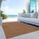 Machine Washable Indoor/Outdoor Chayden ACN1021 Taupe Rug