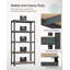 Kris Metal Height -Adjustable Shelving Unit-627305519-627305516