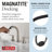 Trinsic Brushed Nickel Bathroom Faucet with Sprayer, 8 Inch Widespread Bathroom Sink Faucet with Pull Out Sprayer, Metal Push-Pop Drain, Stainless-87224380