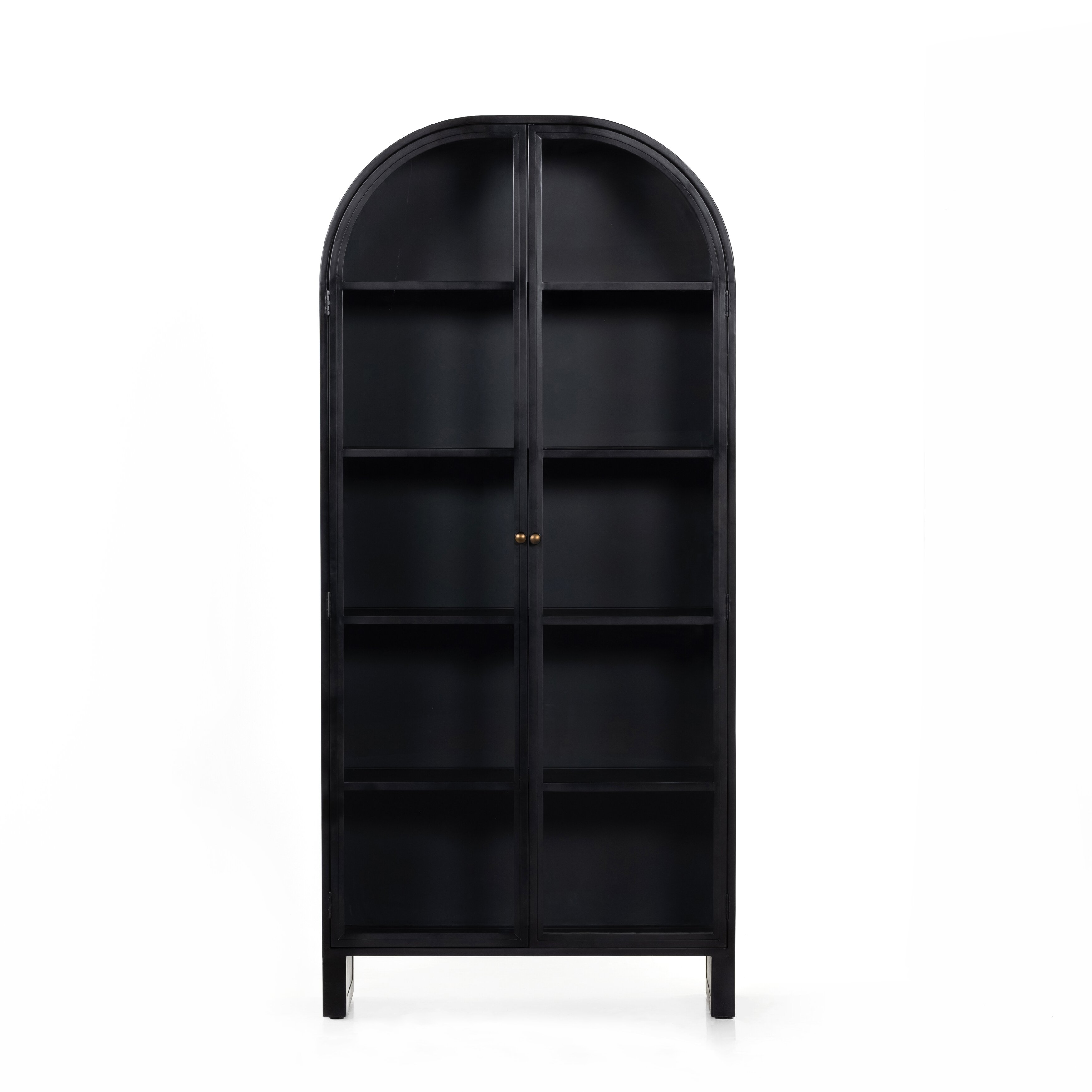 24 Welby 1 Drawer and 2 Doors Base Storage Cabinet Black - Room & Joy