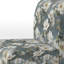 Rustic Victorian Brocade Victorian Motif - Chaise d'appoint de chalet rembourrée à motif floral-101858081