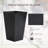 Three-piece tall planter with drainage hole-48187559