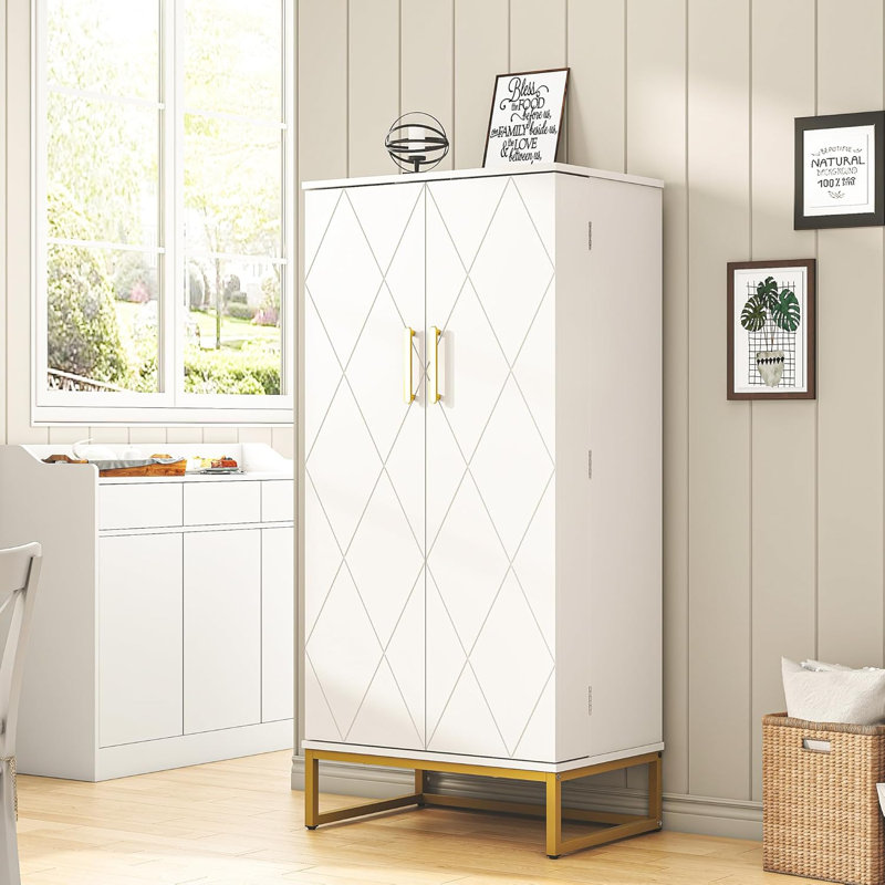 Lisbed 51'' Kitchen Pantry, Engineered Wood
