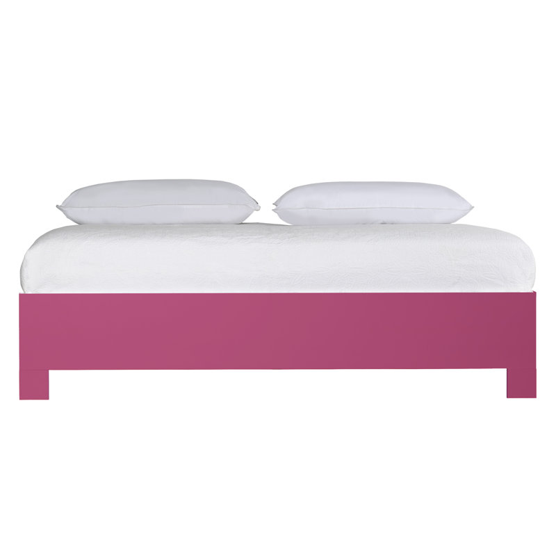 16" Bed Frame, King, White