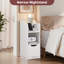 25cm W Manufactured Wood Bedside Table-564847182
