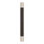 Poignée d'armoire Esquire 10-1 / 16 pouces (256mm) nickel poli centre / centre / noir-105703155-20271953