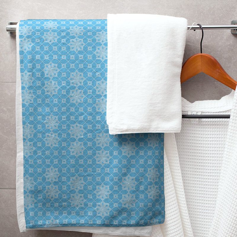 Katelyn Elizabeth Cotton Blend Bath Towel, Teal