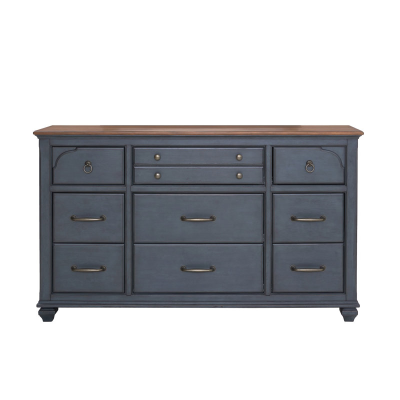 Commode 9 tiroirs pour chambre à coucher