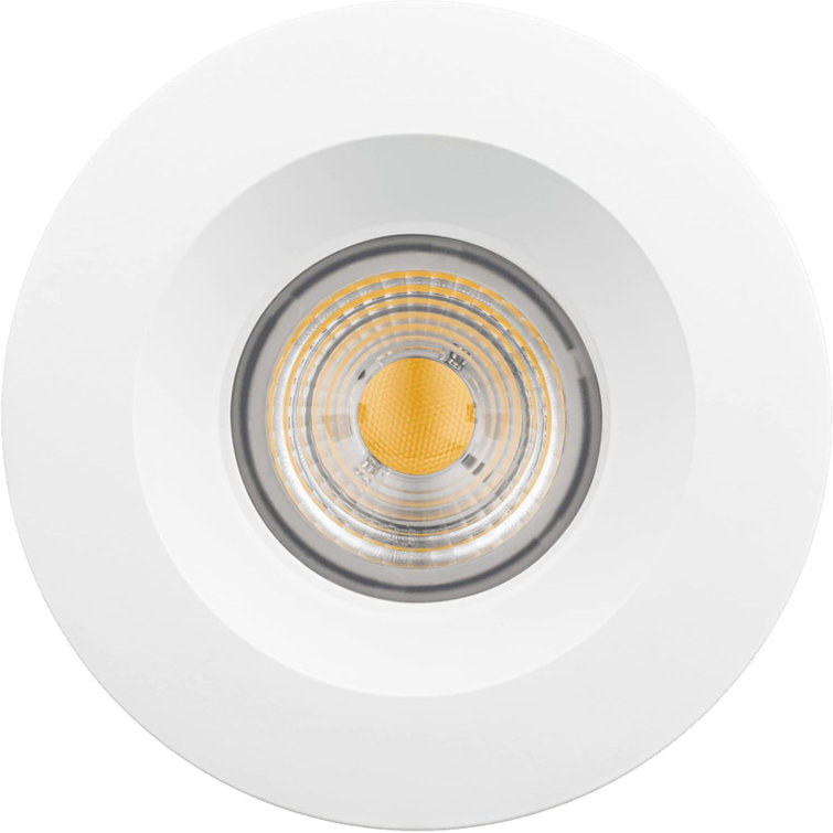 4'' Selectable Color Temperature 15 Watt Dimmable Air-Tight IC Rated Standard Recessed Lighting Kit