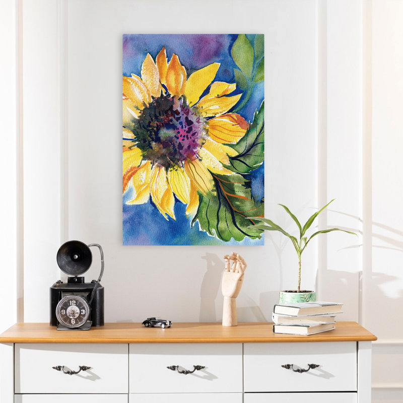 Jardin et ensoleillé contemporain, H 24 po x l 16 po
