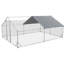 Grand poulailler imperméable avec cage de poulailler-367225028