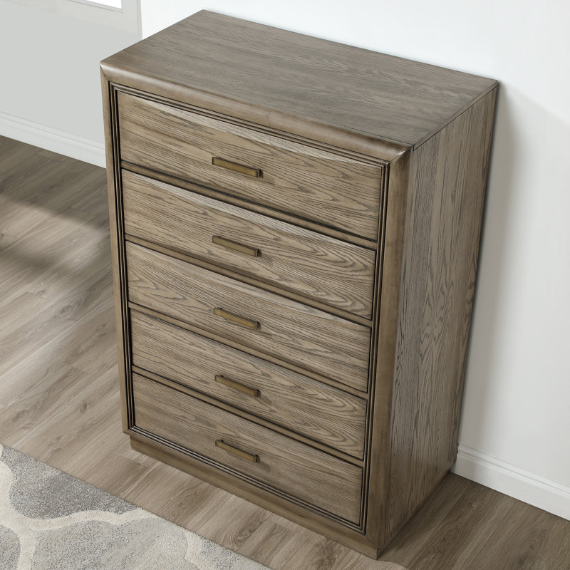 Commode 5 tiroirs Anekey Sonoma