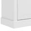 3 Door Shoe Cabinet with Open Shelves-118754658