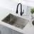 26'' L Single Bowl Stainless Steel Kitchen Sink