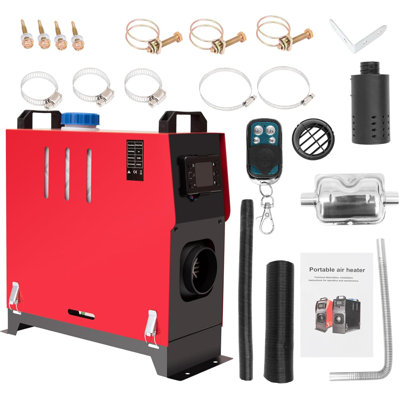 12v Air Diesel Heater All In One 8kw Lcd Remote Control Car Boat Home 8000w