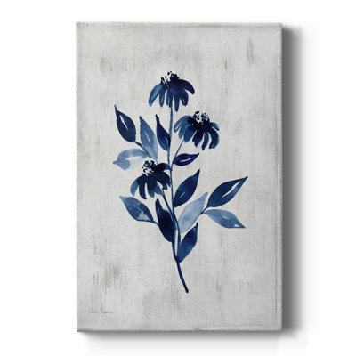 Wild Indigo I -Custom Wrapped Gallery Cavas