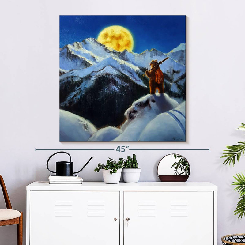 Alvord Night Patrol, 33" H x 33" W