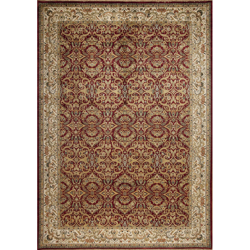 Golden Age Hand Knotted Wool Area Rug, Rectangle  12' x 15'