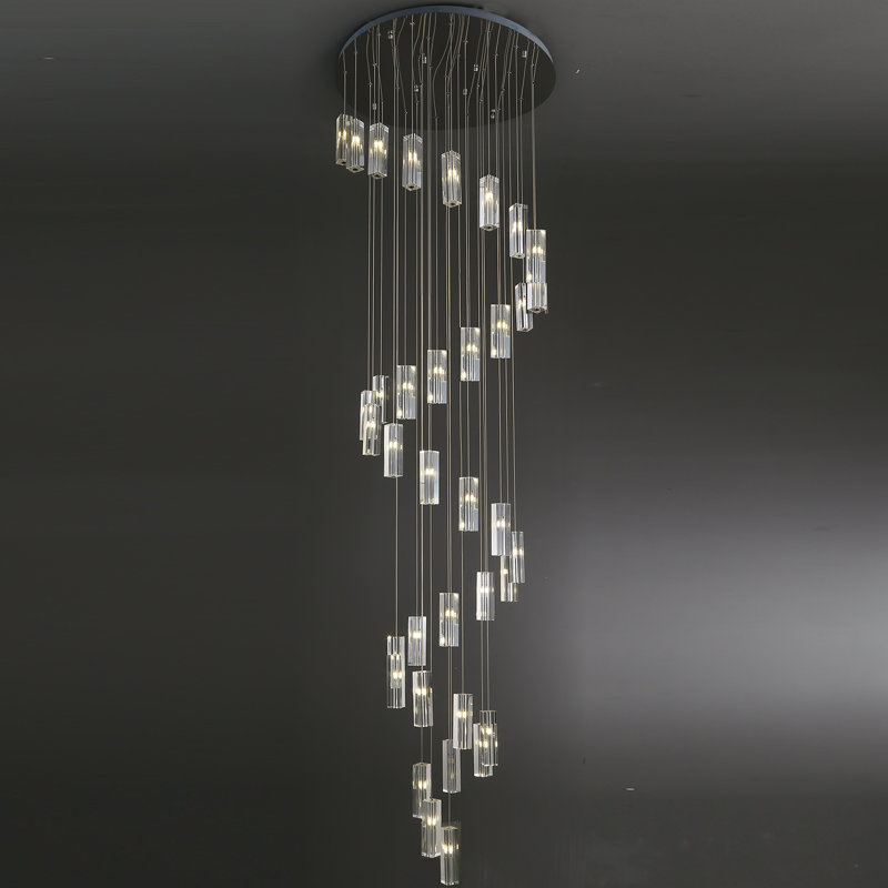 Luminaire suspendu en cristal Sonoe H12ft