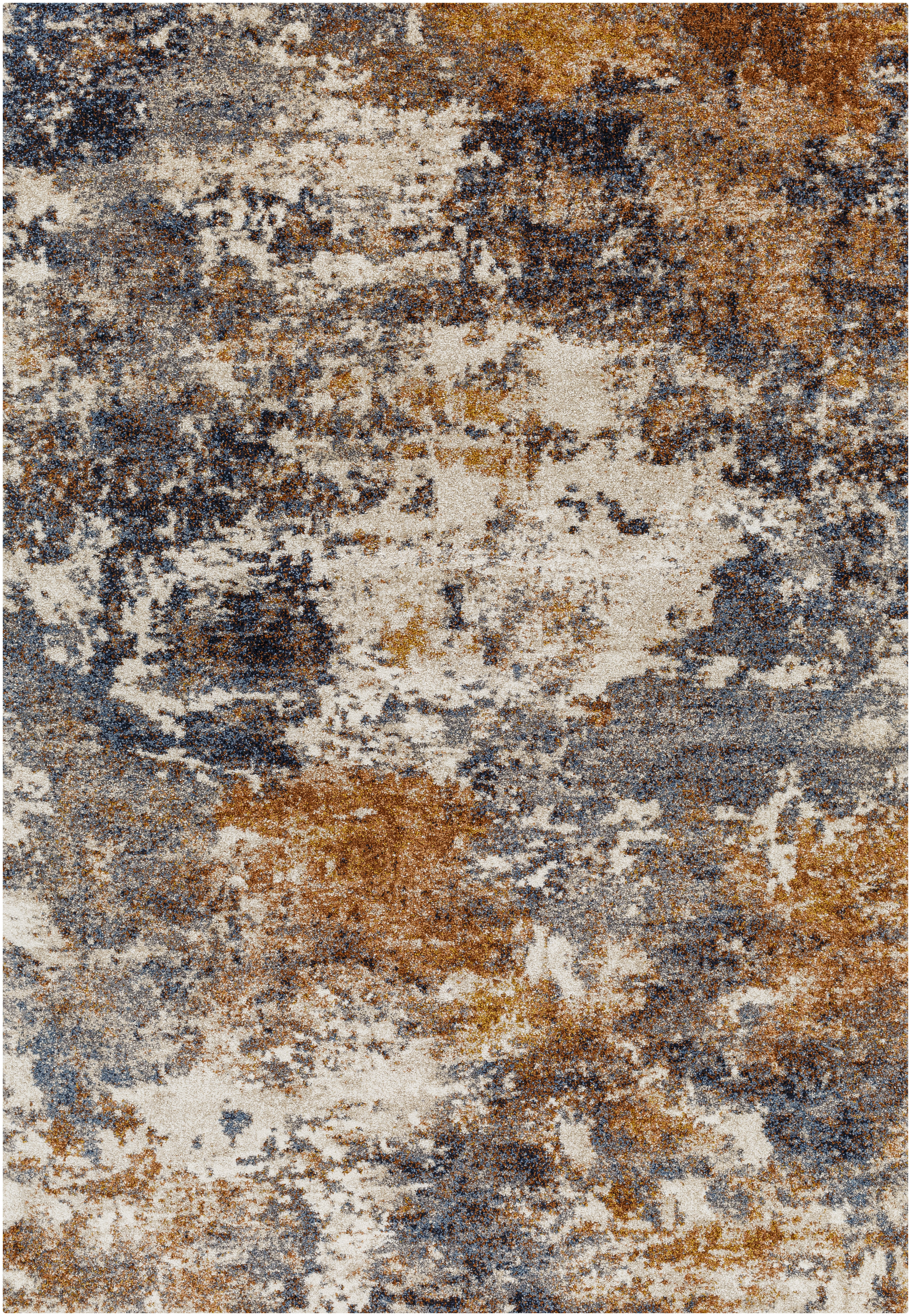 Dunigan Abstract Machine Woven Area Rug - Rectangle 6'7" x 9'6"