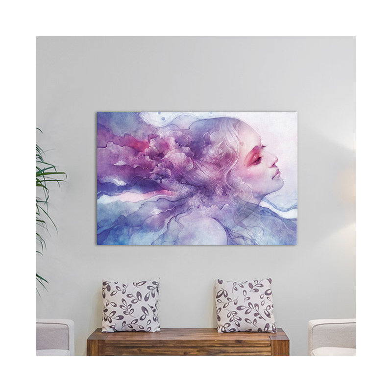 « appât », peinture sur toile tendue, H 8 po x l 12 po x P 0,75 po