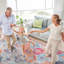 Tapis crème lavable 5 x 8 (crème, 5 pi x 8 pi)