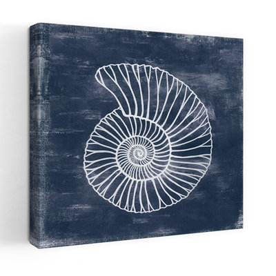 Art mural abstrait contemporain Nautilus