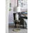 Glass Table Lamp With Linen Shade