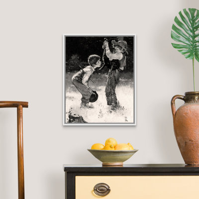 Norman Rockwell, Tom Sawyer: chat mort (étude), art mural