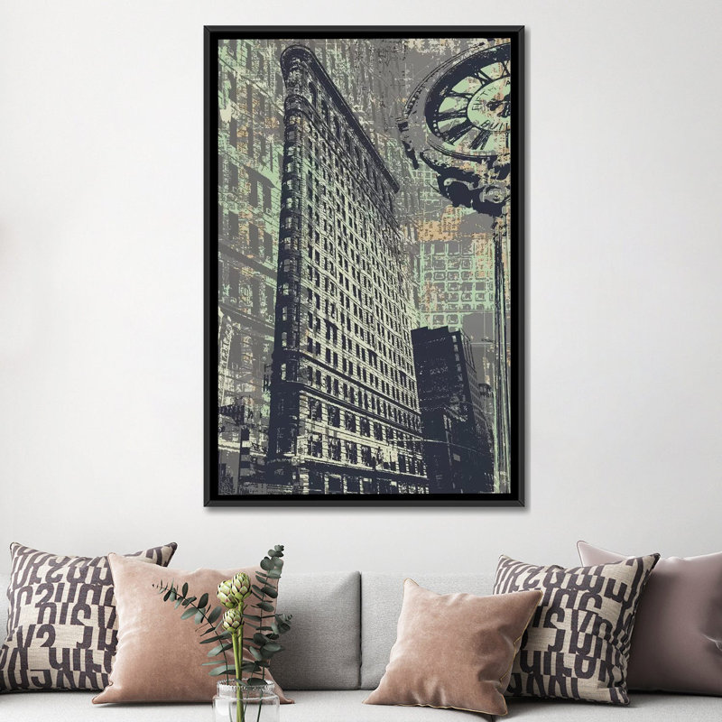 175 Fifth Avenue, impression sur toile tendue, H 18 po x l 12 po x P 1,5 po, Toile tendue, Pas de tapis