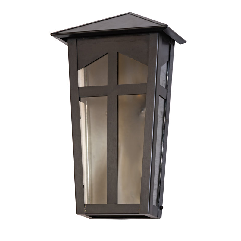 9" Wide Portchester Lantern Wall Sconce