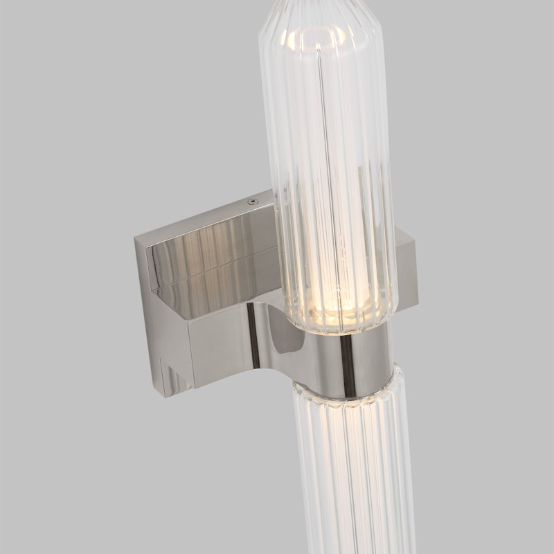Langston 1 - Light LED Bath Sconce, Polished Nickel