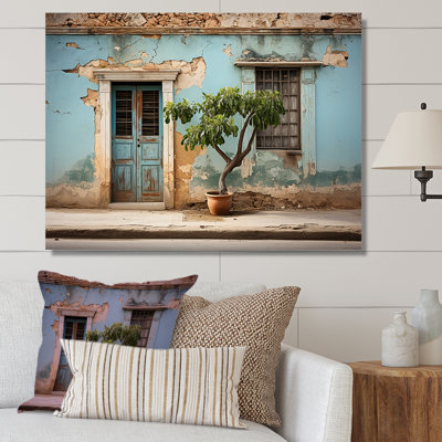 «Cuba Tranquily Retreat I», art mural sur toile